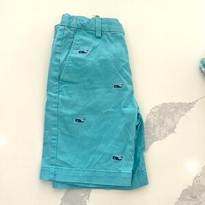 Vineyard Vines turquoise khaki shorts - size 8 Boys